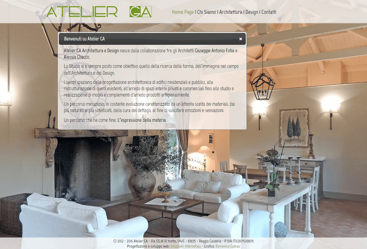 Atelier GA Home Page