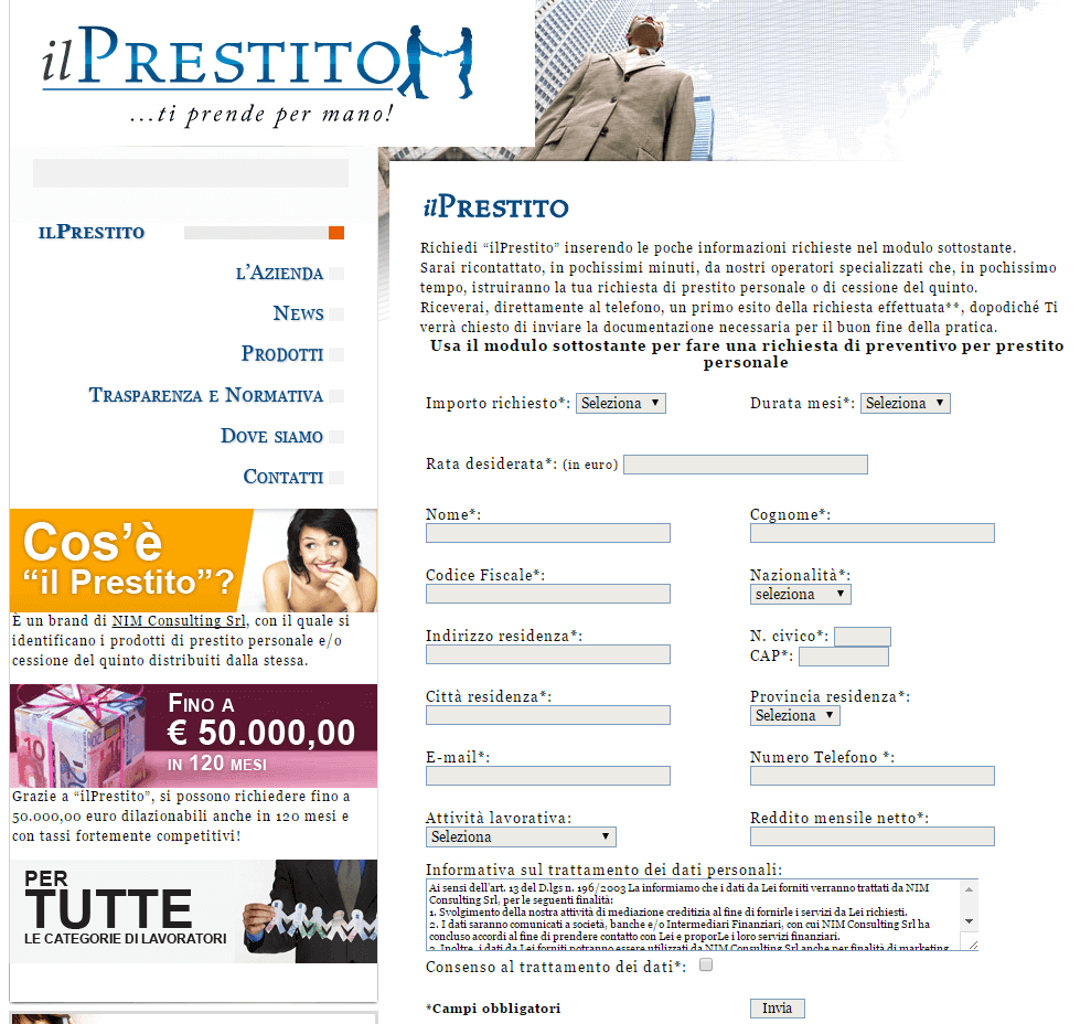 ilPrestito - Home page
